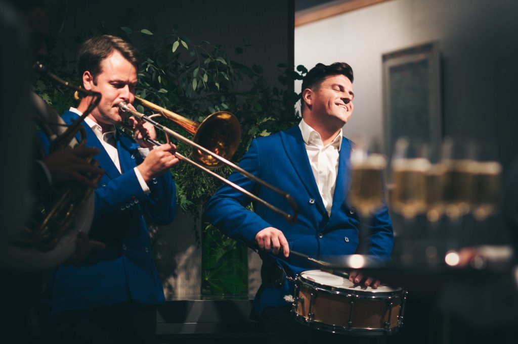 Champagne reception